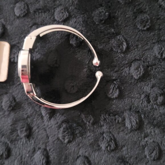 Item #W34 Ladies Watch Cuff style Blue Face PL331S - Picture 4 of 5